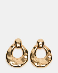 DOOR KNOCKER EARRINGS GOLD