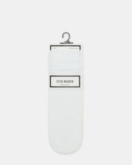 FISHNET SLOUCHY CREW SOCKS WHITE