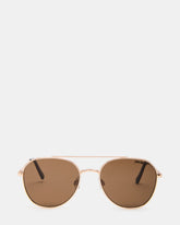 AYDIN SUNGLASSES BROWN GOLD