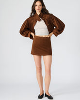 CINDI SKORT CHICORY COFFEE