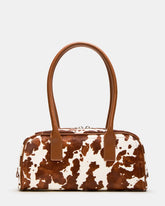 ANISE BAG BROWN COW PRINT