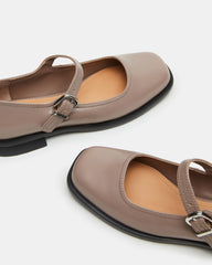 DELANCY TAUPE LEATHER - SM REBOOTED