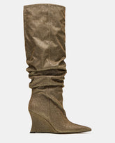 DISTORTION GOLD GLITTER