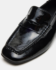 ESTEE BLACK CRINKLE PATENT