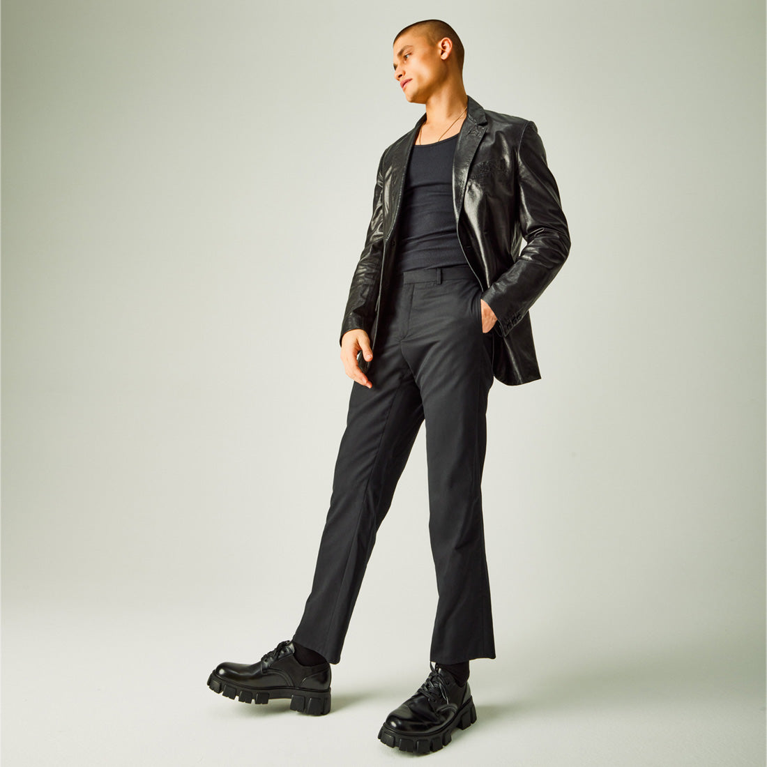 CESARE BLACK LEATHER - SM REBOOTED