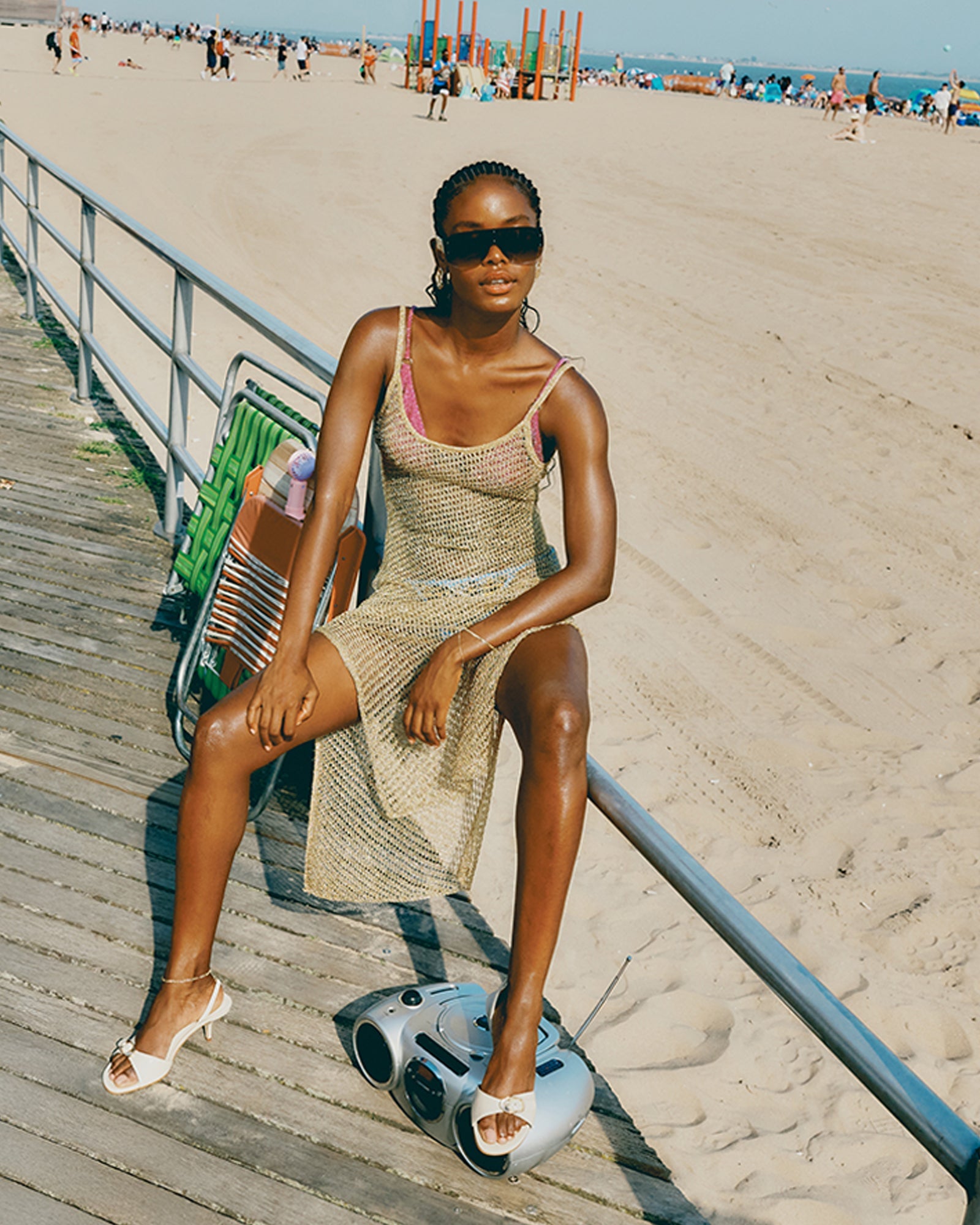 HENRIETTA BONE LEATHER