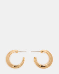 SMALL HOOP EARRINGS GOLD
