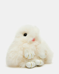 BUNNY BAG CHARM WHITE