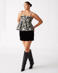 BODI TOP BLACK MULTI