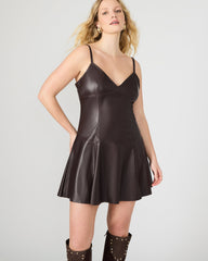 ABBOTT DRESS FOSSIL BROWN