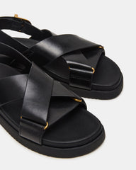 DONELLI BLACK LEATHER