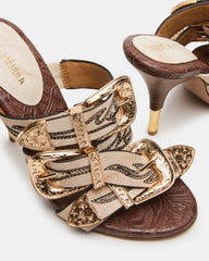 FARRA WHITE DISTRESSED